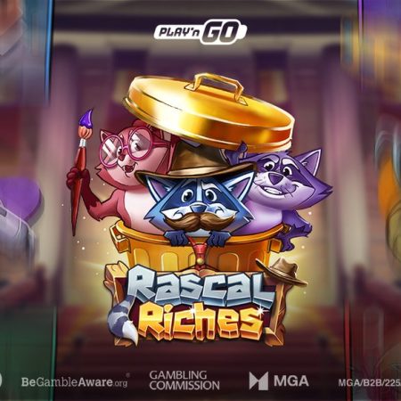 Play’n GO Recruits Some Radical Racoons for Rascal Riches